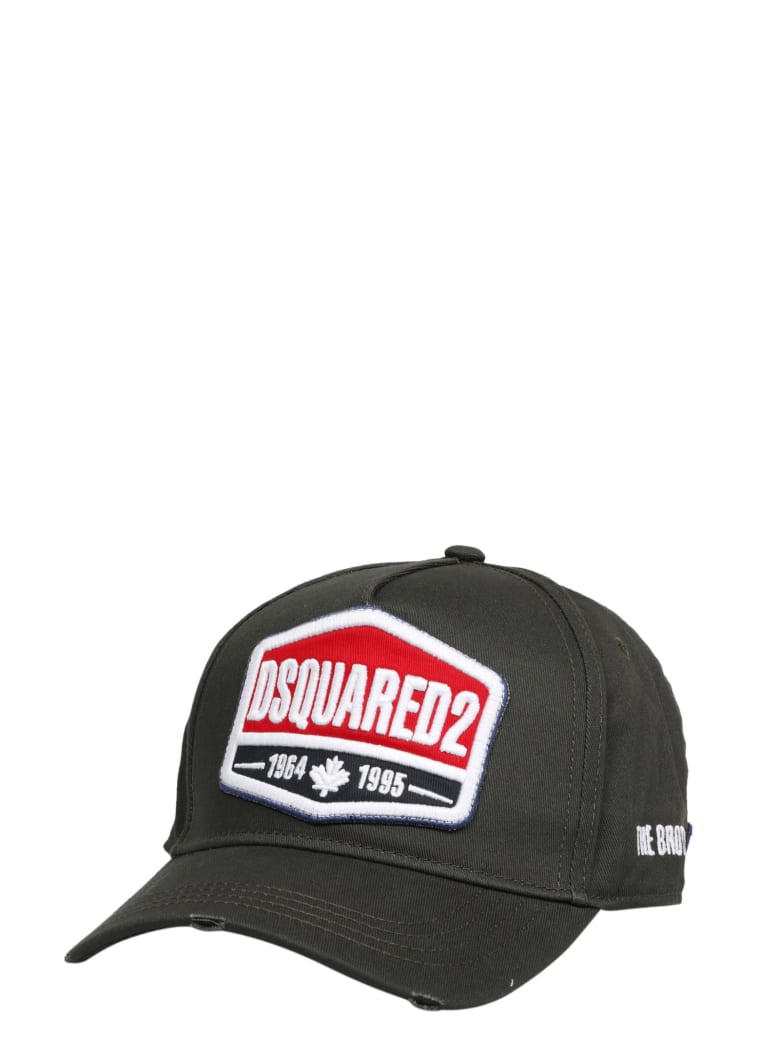 Dsquared2 The Brothers Union Baseball Cap Dsquared2 - MILITARY GREEN