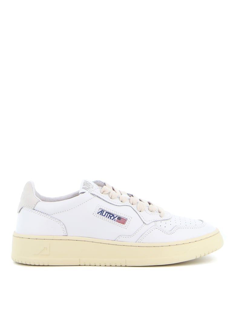 Autry Sneakers Leather Nylon - White