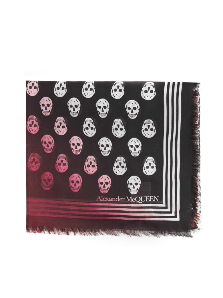 Alexander McQueen Scarf - Nero e Avorio