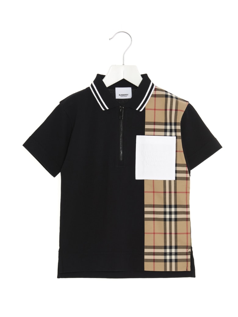 Burberry 'matthew' Polo - Black