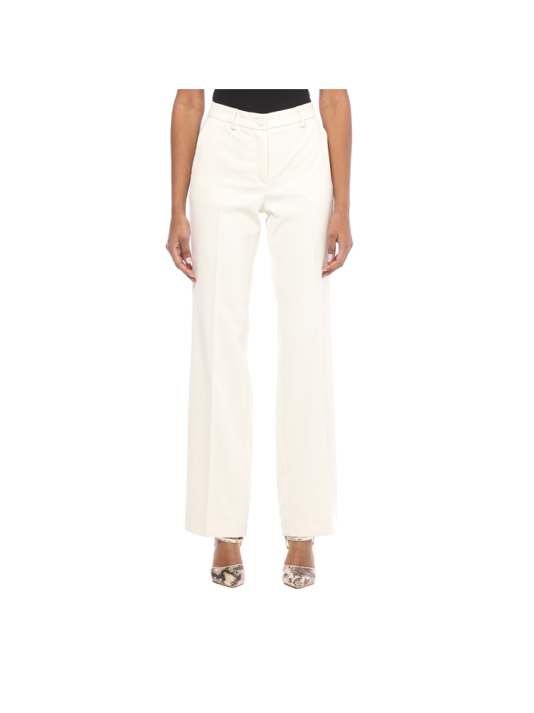 Hebe Studio Pants - Ecr Ecru