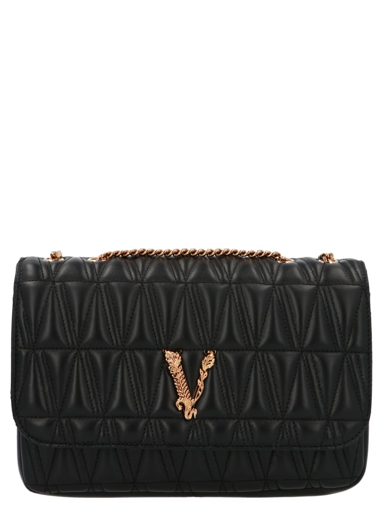 Versace 'v' Bag - Black