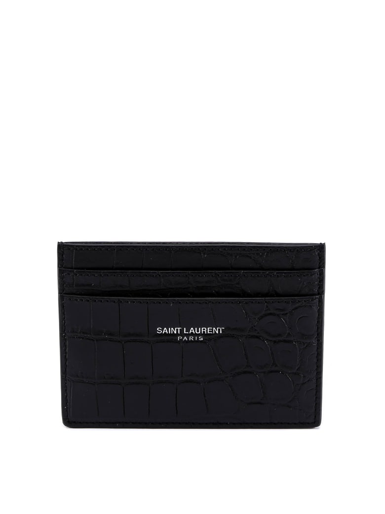 Saint Laurent Card Holder - Black