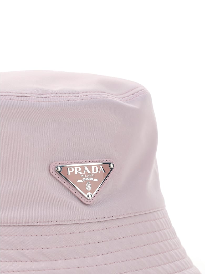 prada pink bucket hat