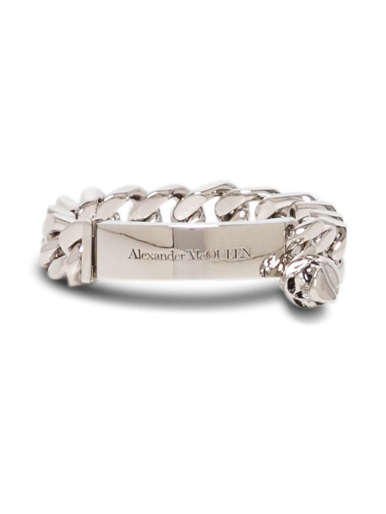 Alexander McQueen Identity Chain Bracelet - Metallic