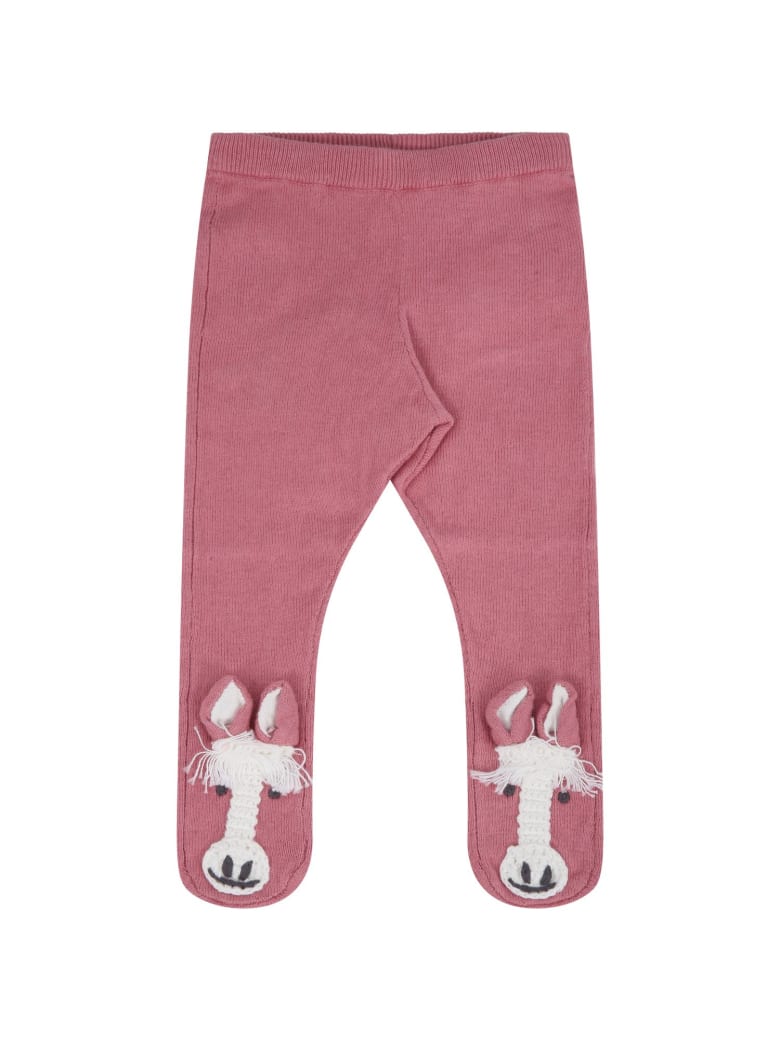 Stella McCartney Kids Pink Tights For Babygirl - Pink