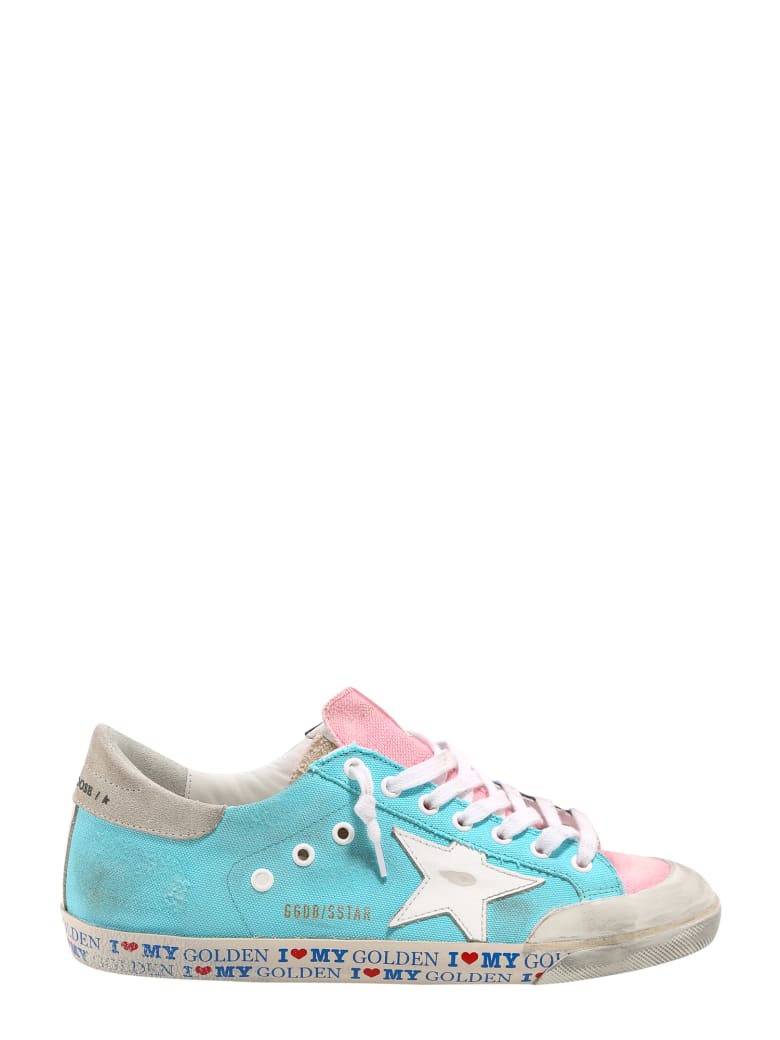 Golden Goose Super Star Sneakers - Blue