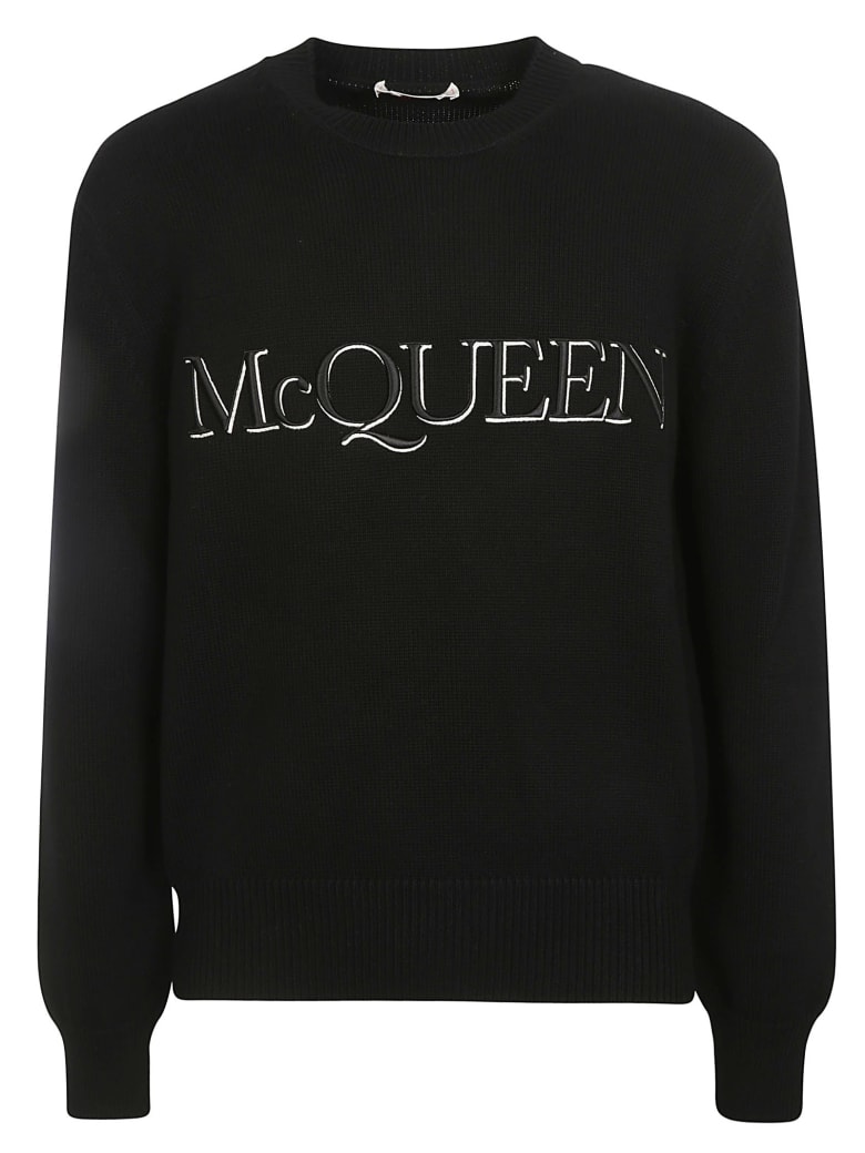 Alexander McQueen Logo Sweatshirt - Black/White