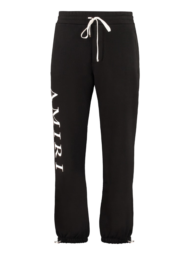 AMIRI Logo Print Sweatpants - black