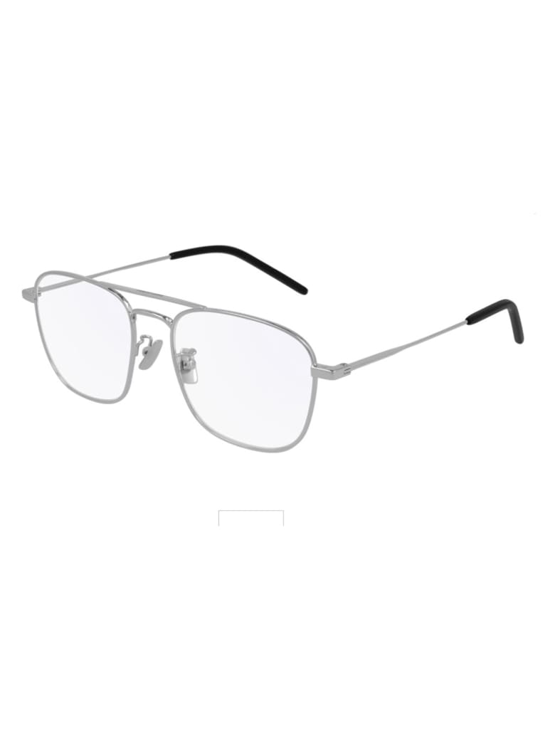 Saint Laurent SL 309 OPT Eyewear - Silver Silver Transpa