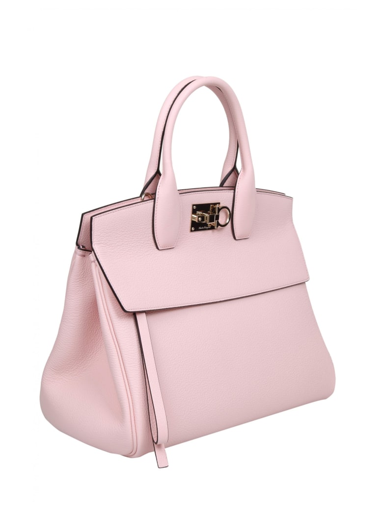 pink ferragamo bag