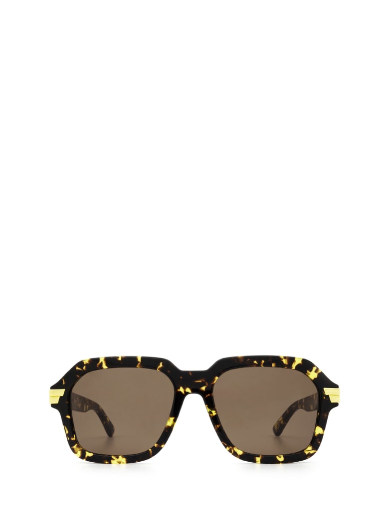 Bottega Veneta Eyewear Bottega Veneta Bv1123s Havana Sunglasses - Havana