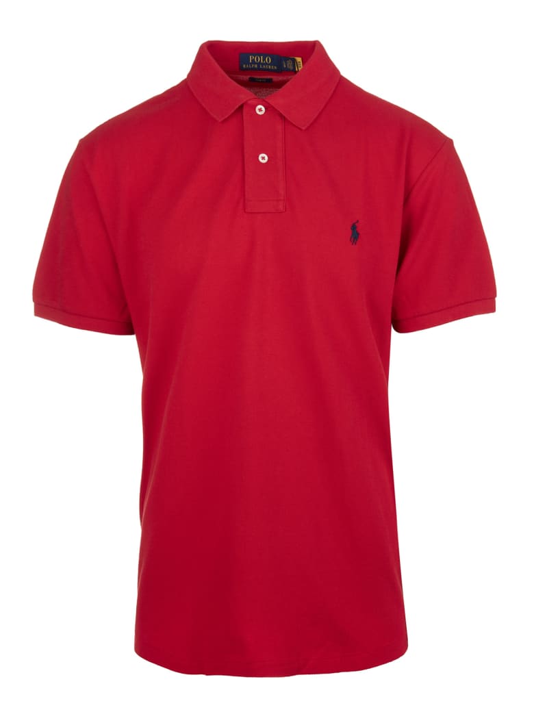 polo man ralph lauren piqué polo shirt