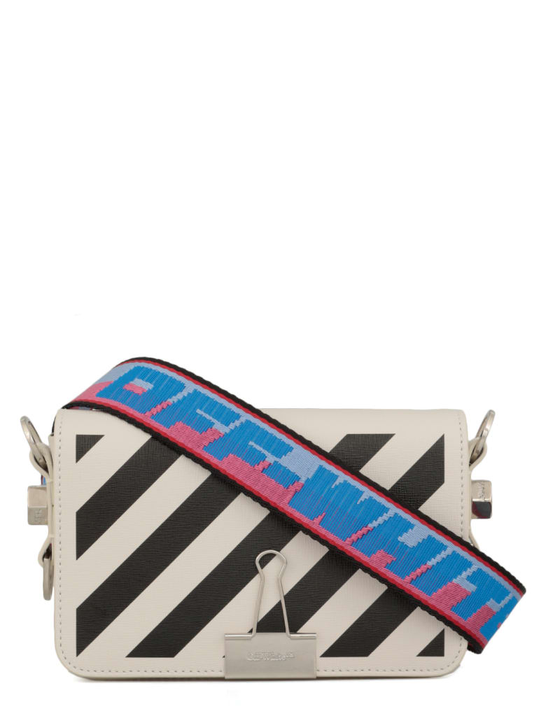 Off-White Diag Mini Bag - WHITE BLAC