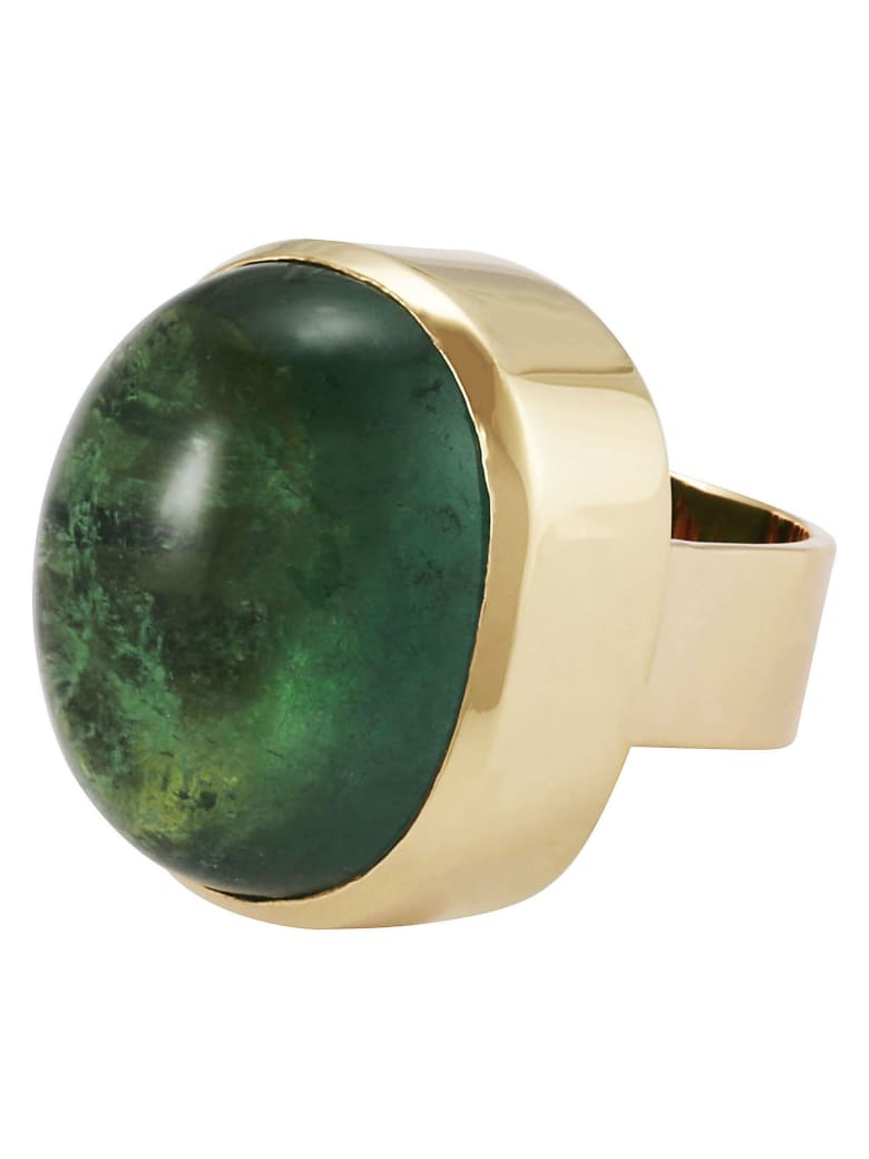 Lo Spazio Jewelry Lo Spazio Eden Rock Ring - Green