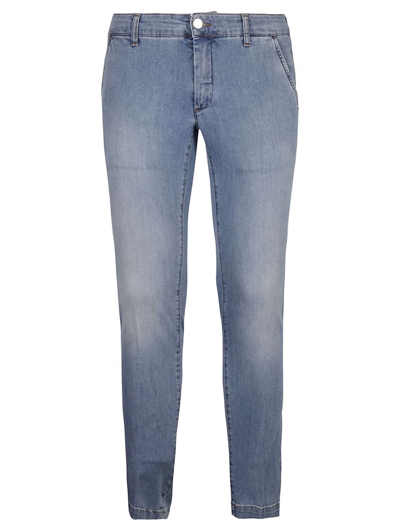 Entre Amis Slim-fit Denim Jeans - Denim Blue
