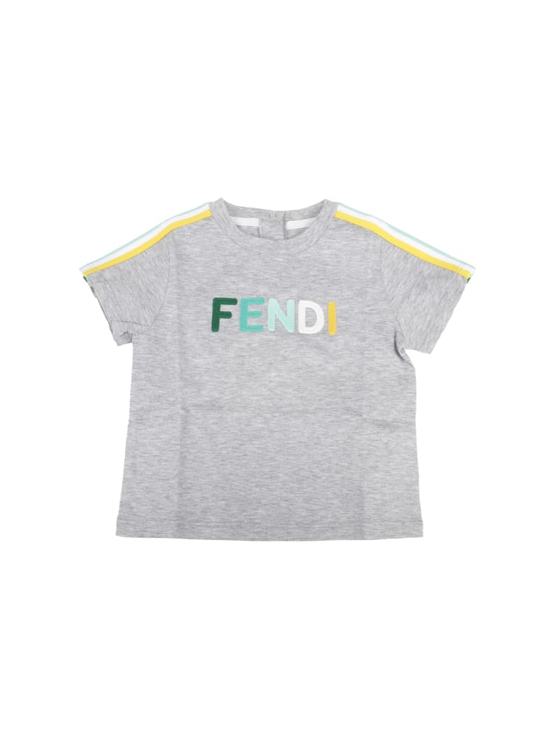 Fendi T-Shirt - Dev Grigio Verde