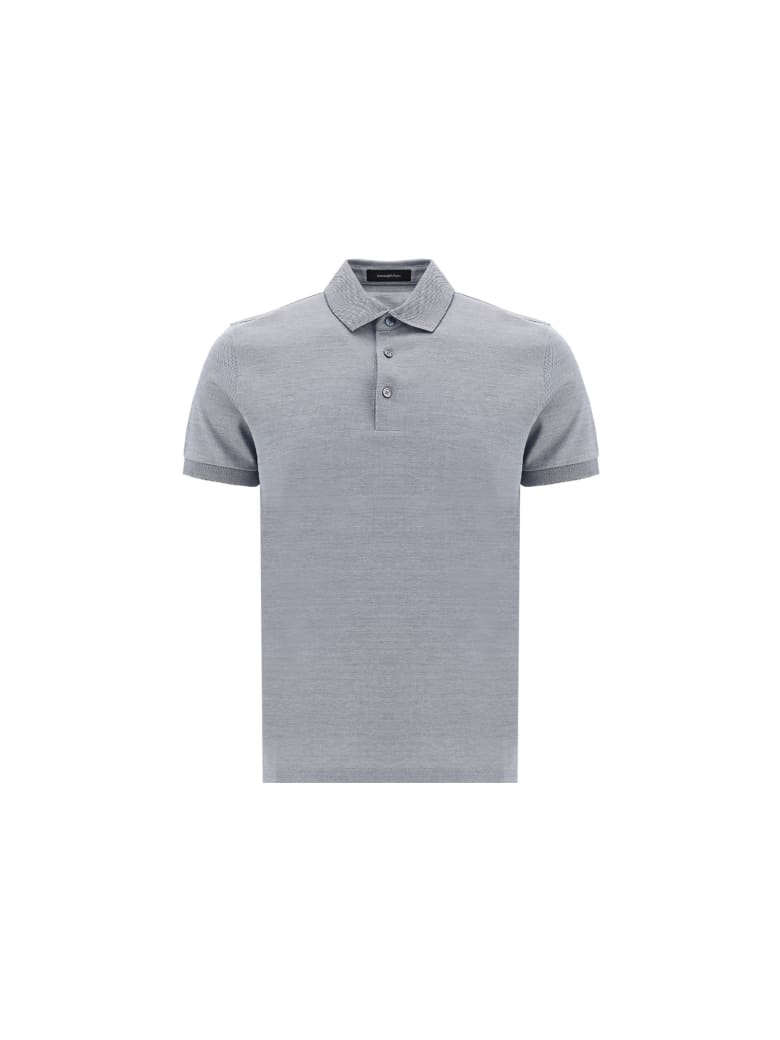 Ermenegildo Zegna Polo Shirt - Grey