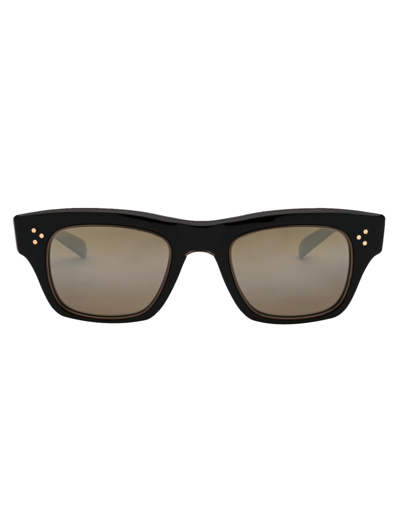 Garrett Leight Go S 48 Sunglasses - CGNAC-CG/SMKYGLSSPLR