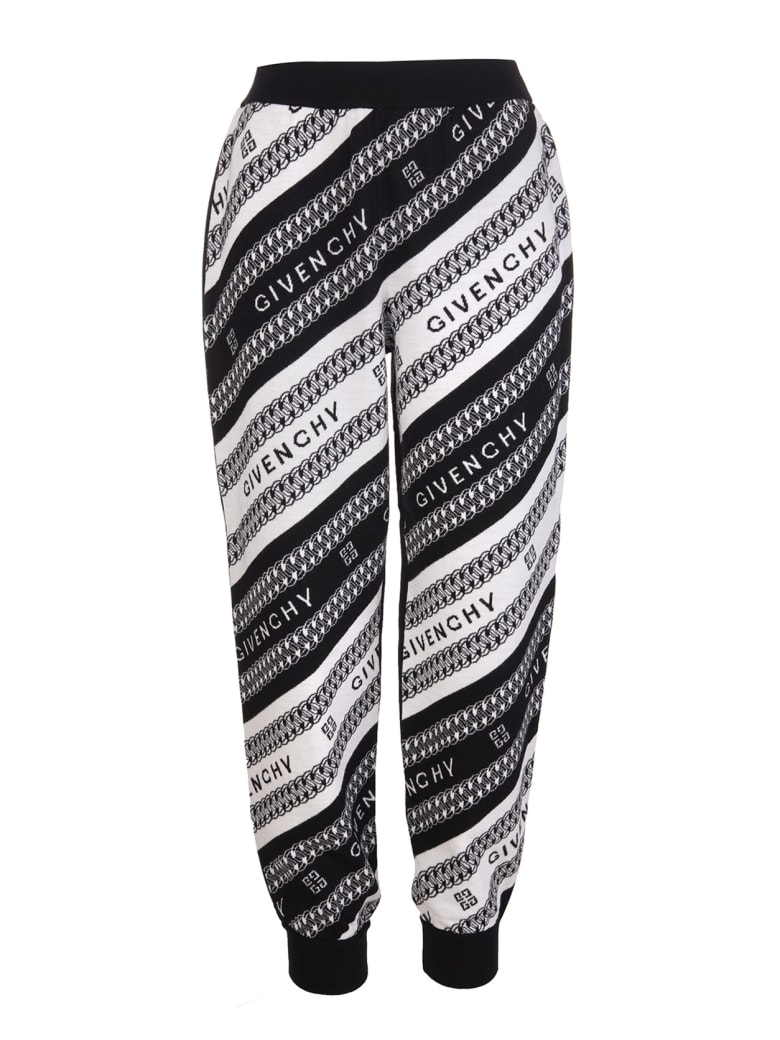 Givenchy Intarsia-knit Logo Trousers