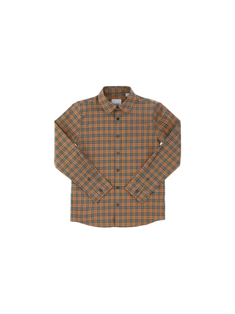 Burberry Owen Shirt For Boy - Beige