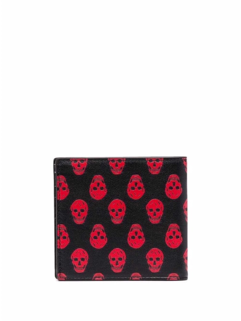 alexander mcqueen skull wallet