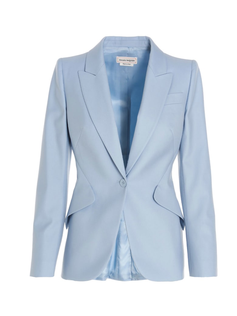 Alexander McQueen Blazer - Azzurro