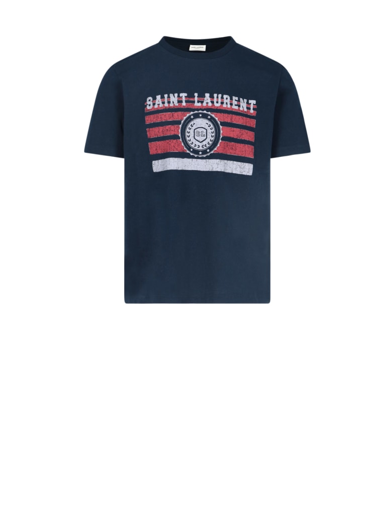 Saint Laurent T-Shirt - Blue