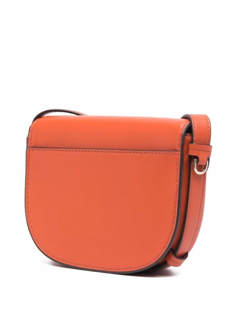 michael kors orange crossbody