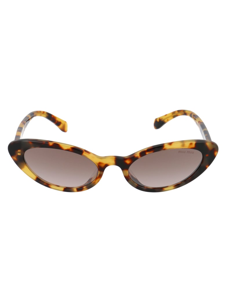 Miu Miu 0mu 09usa Sunglasses - 7S0QZ9 LIGHT HAVANA
