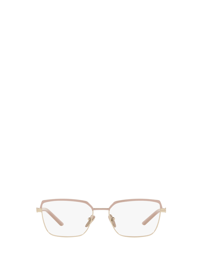 prada glasses gold