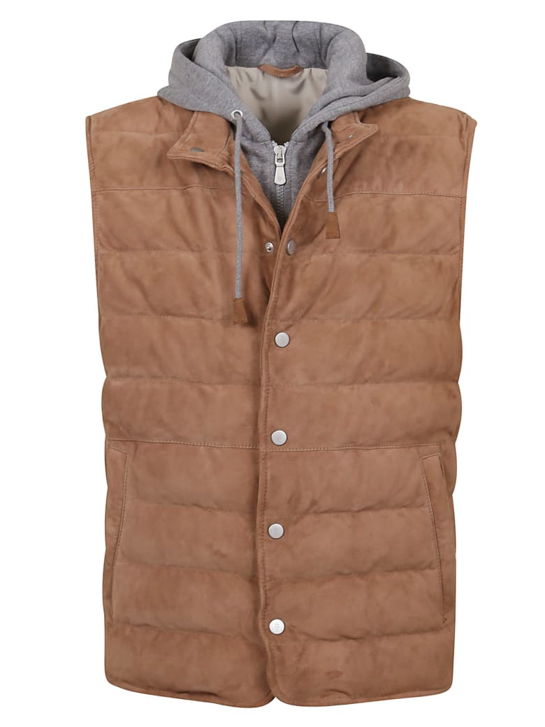 Eleventy Vest - Sabbia