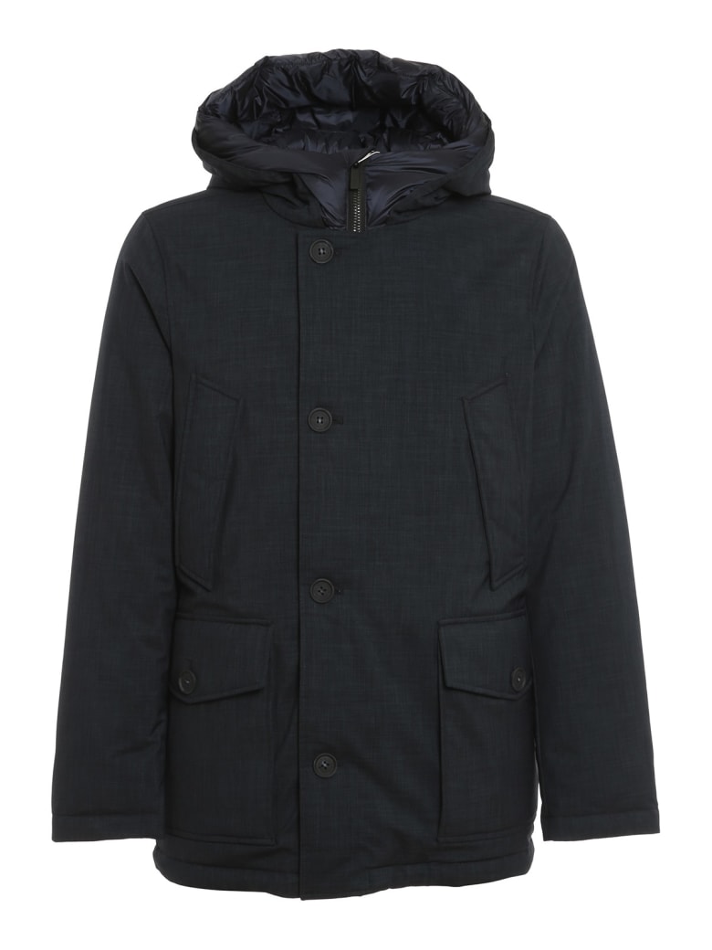 woolrich tech wool coat