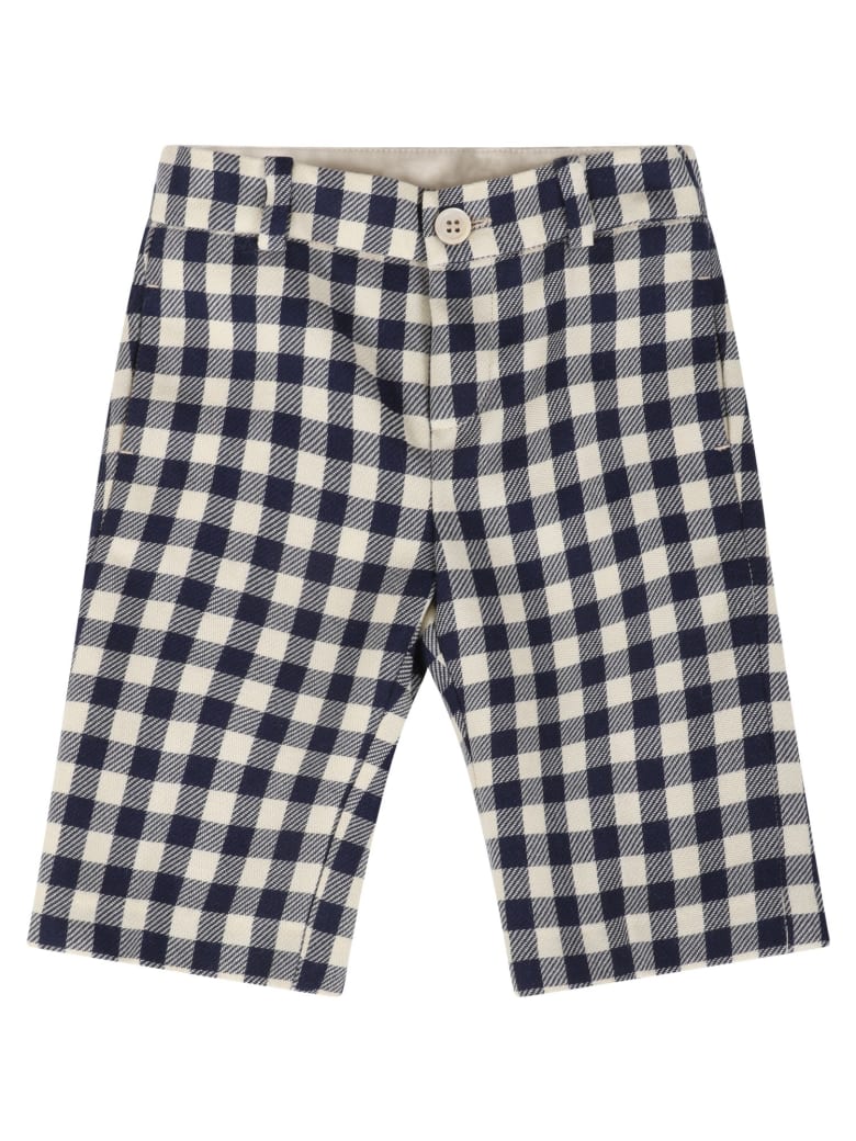 Gucci Multicolor Pants For Babyboy - Blue