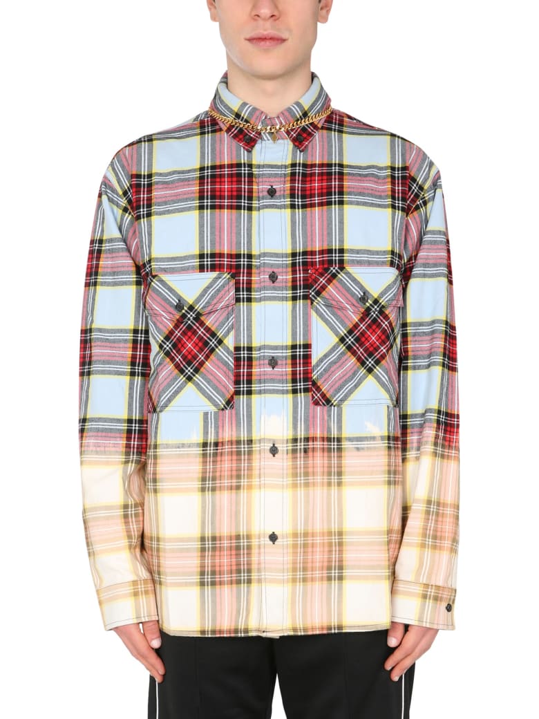 Marcelo Burlon Shirt Check Print | italist, ALWAYS LIKE A