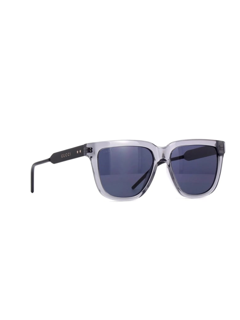 Gucci GG0976S Sunglasses - Grey Black Smoke