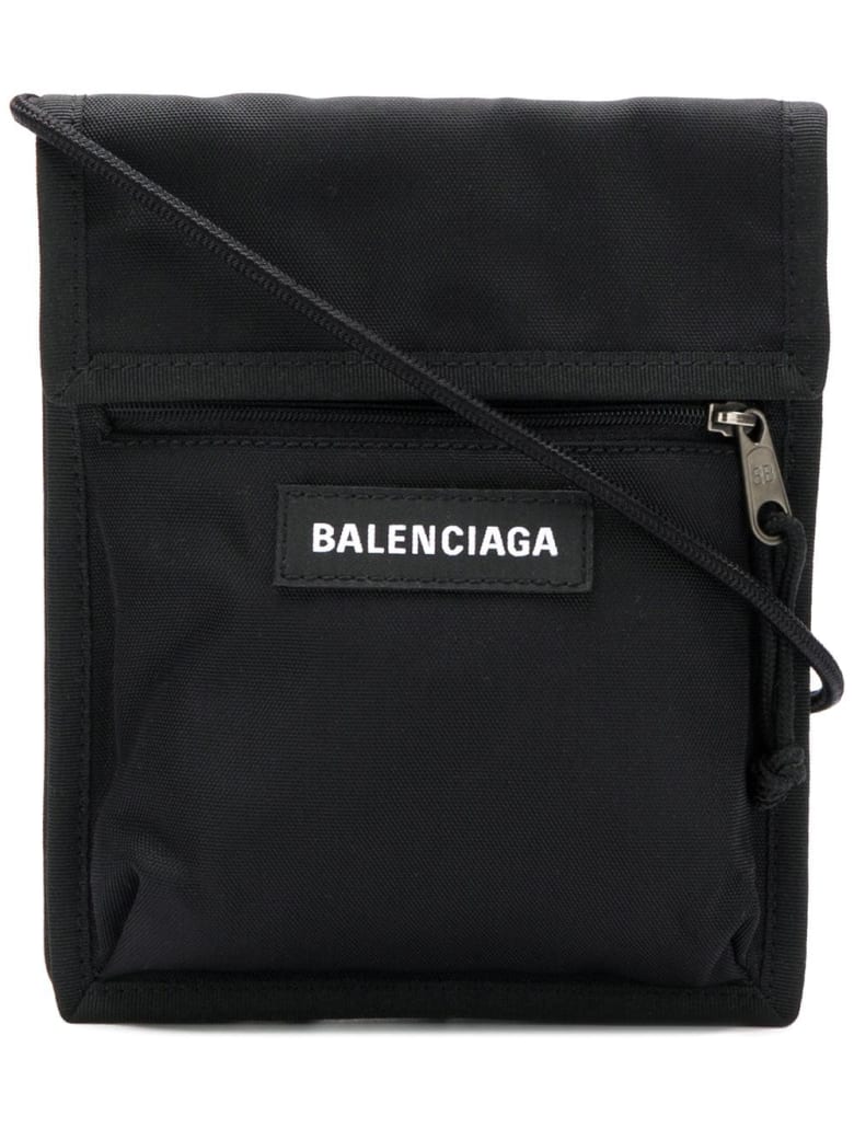 Balenciaga Black Explorer Messenger Bag | italist, ALWAYS LIKE A SALE