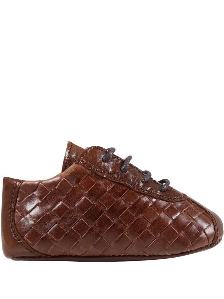 Gallucci Brown Shoes For Babykids - Brown