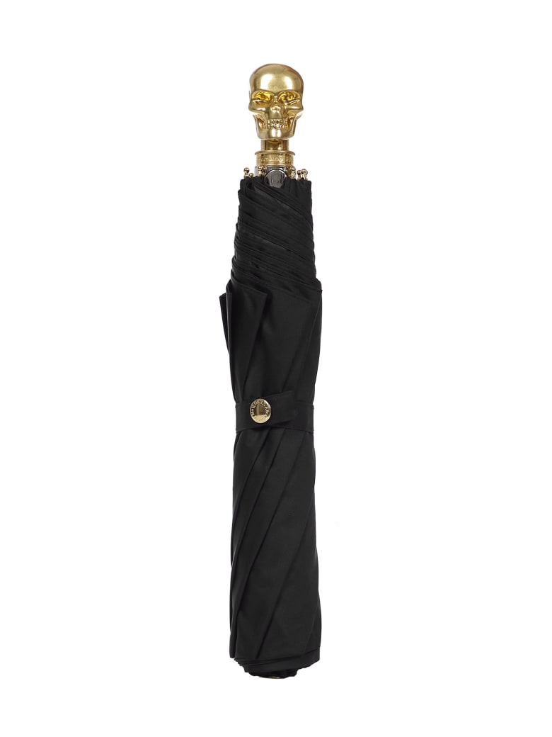 Alexander McQueen Skull Umbrella - Black