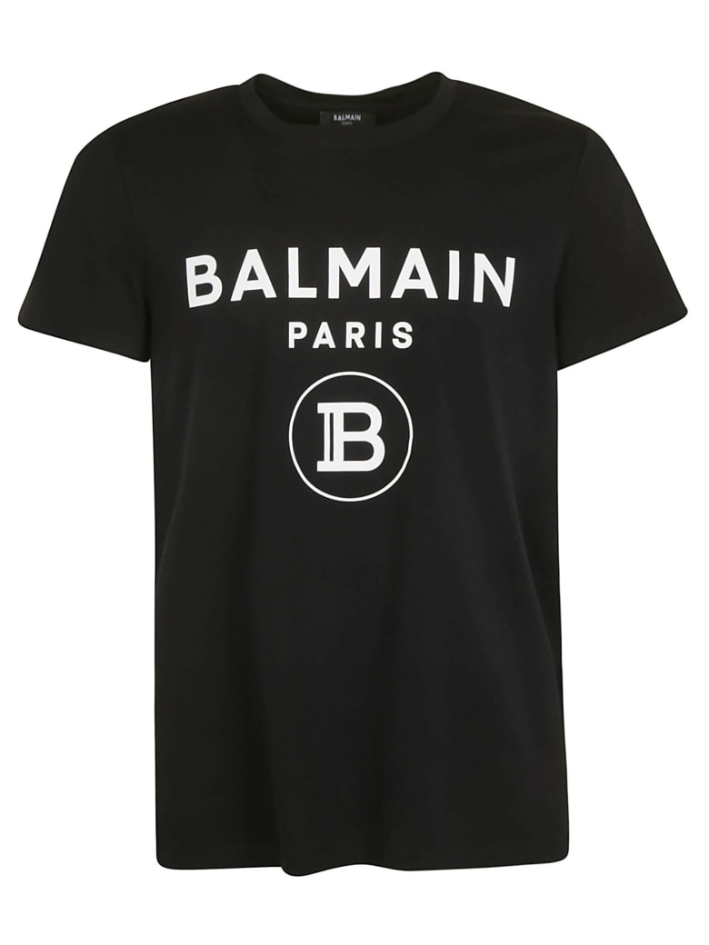 Balmain Classic Logo T-shirt - Black