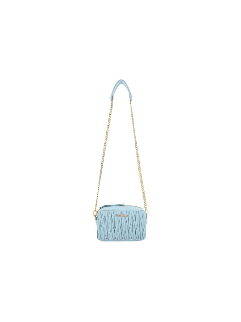 Miu Miu Shoulder Bag - Celeste