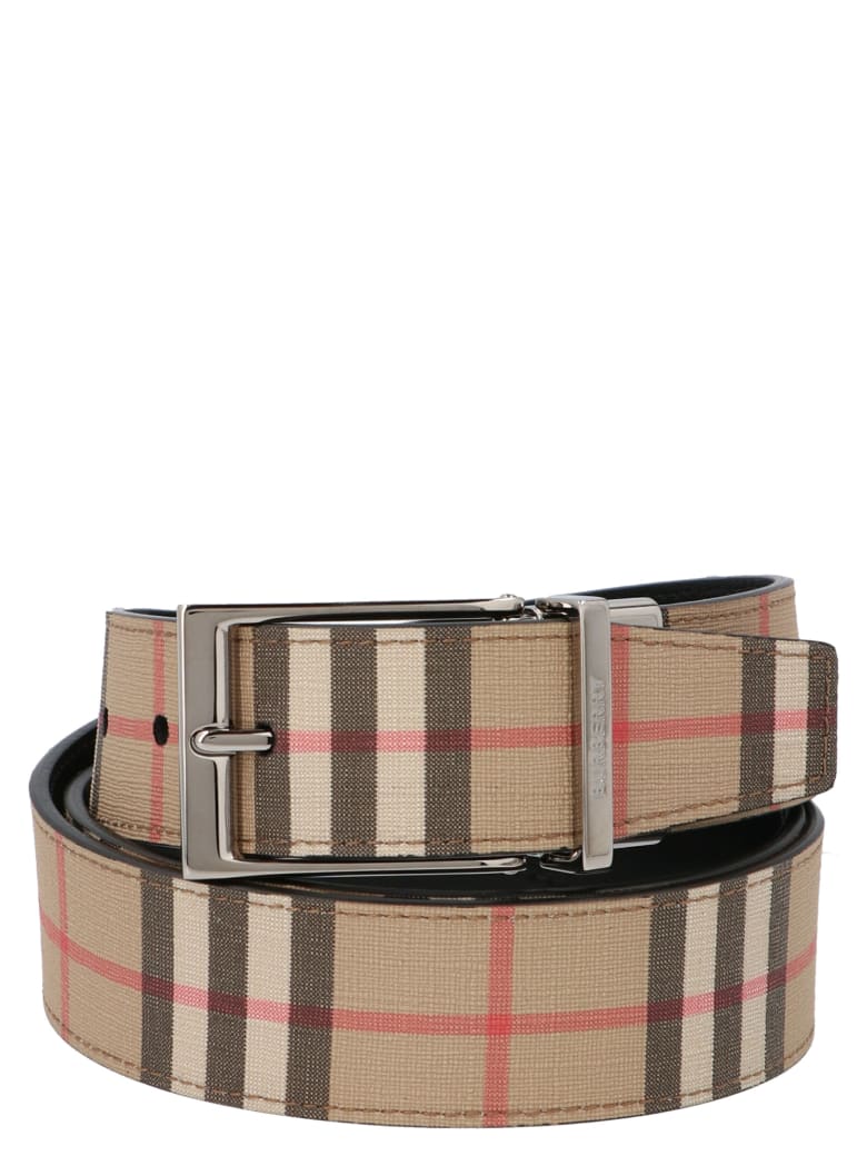 Burberry 'louis' Belt - Beige