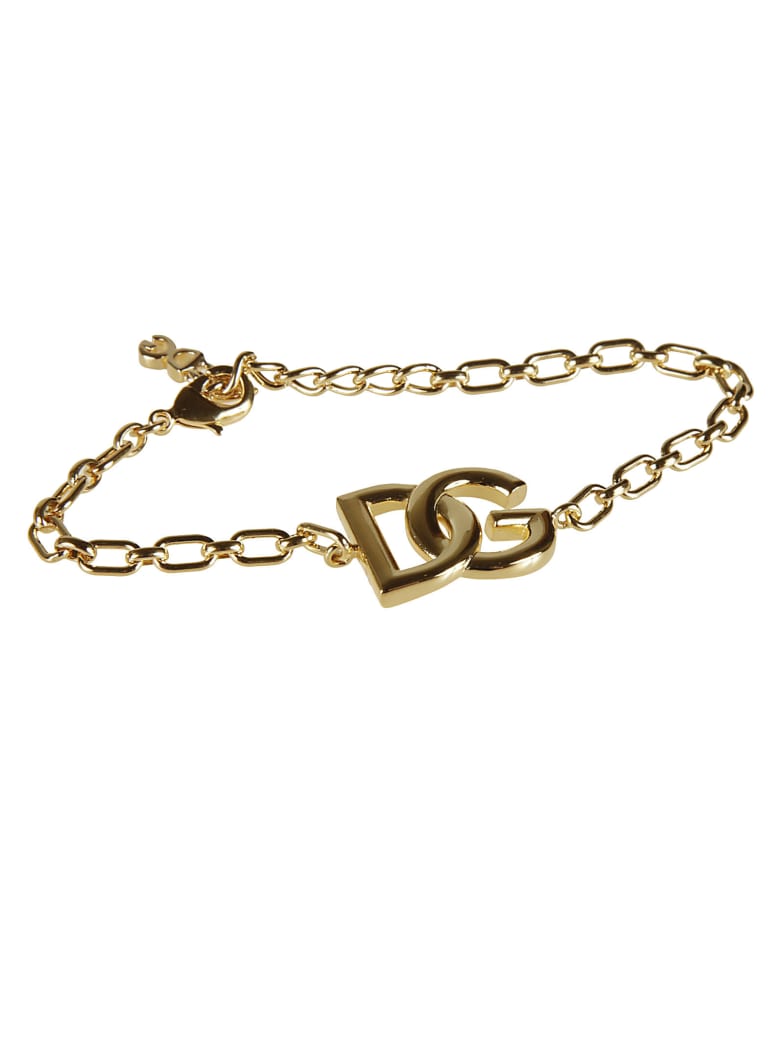 Dolce & Gabbana Dg Logo Chain Bracelet - Gold