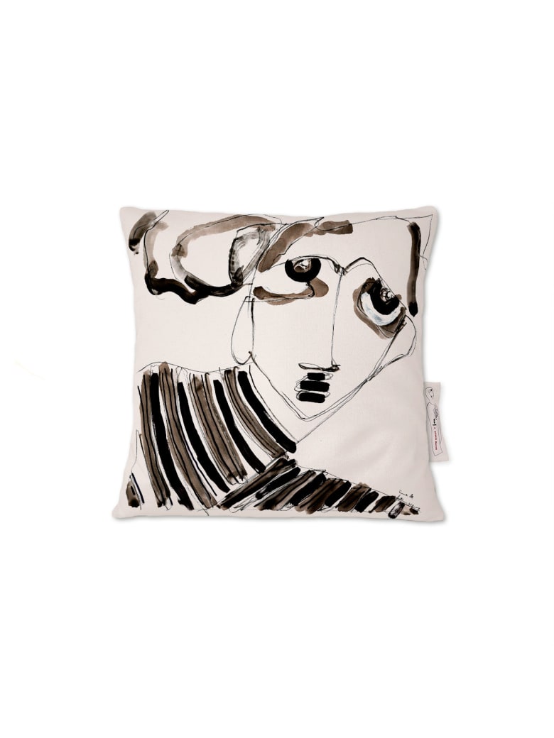 Kiasmo Cushions Amarcord Ii - Black/White