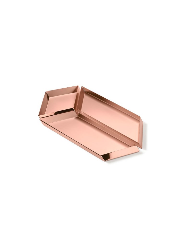 Ghidini 1961 Axonometry - Large Parallelepiped Rose Gold - Rose gold