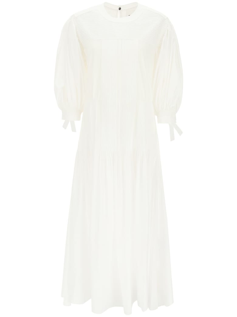 Jil Sander Long Cotton Dress | italist, ALWAYS LIKE A SALE