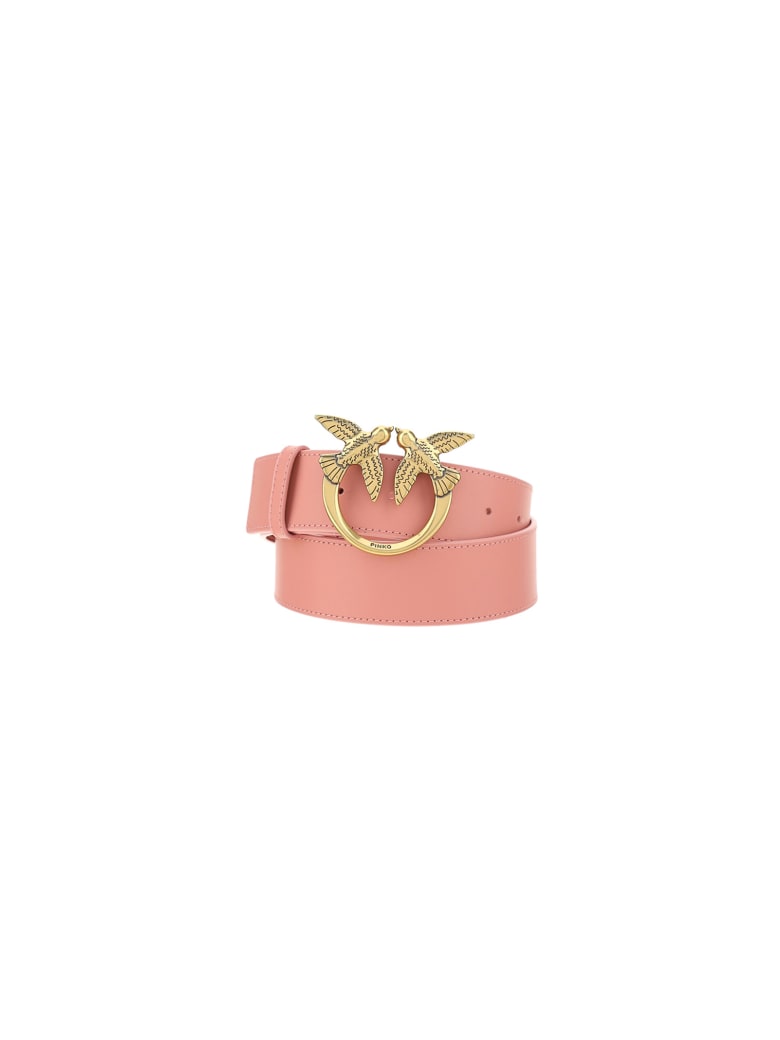 Pinko Love Berry Simply Belt - Rosa-rossor