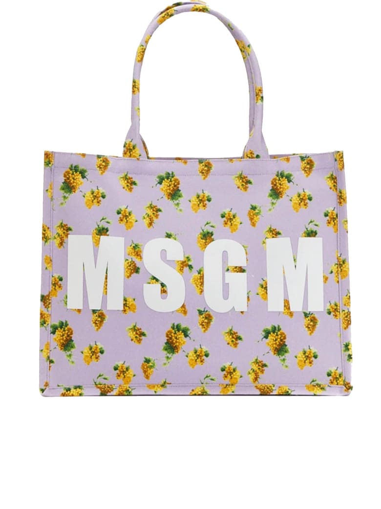 MSGM Cotton Shopper - LILAC