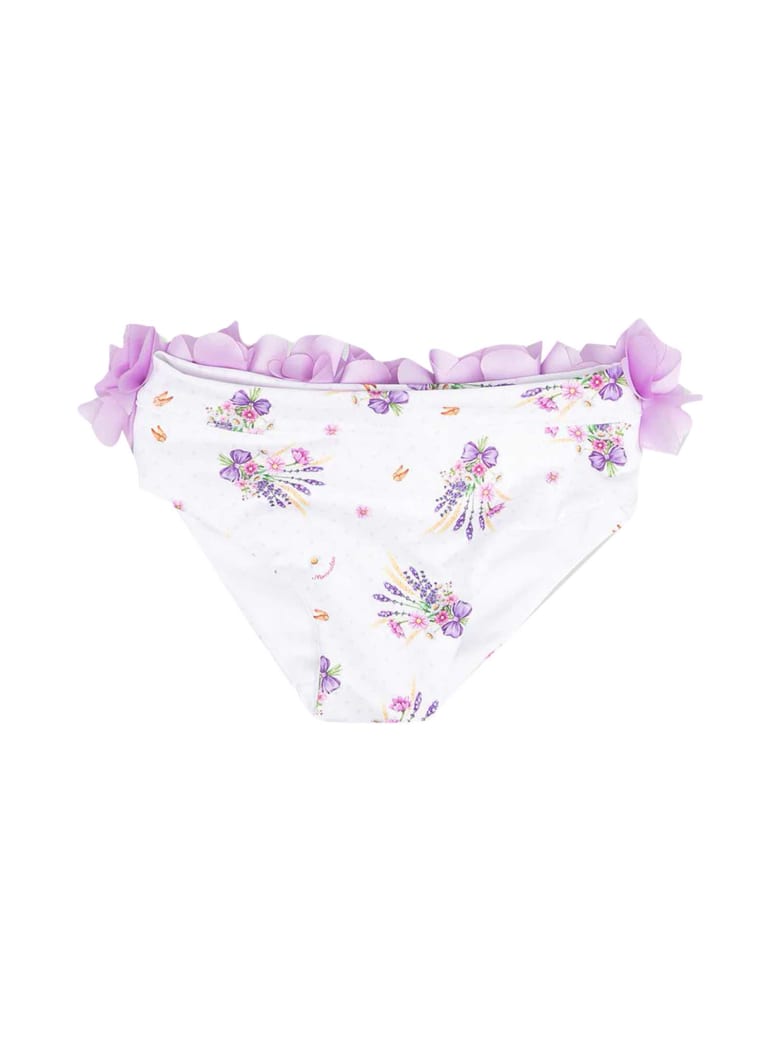 Monnalisa Bikini Briefs With Application - Unica