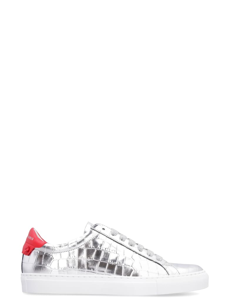 Givenchy Urban Street Metallic Sneakers - silver